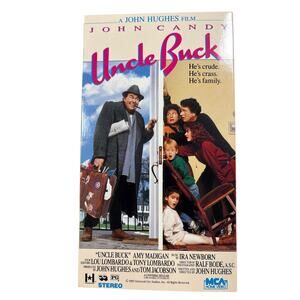 Uncle Buck VHS 1989 film John Candy Comedy movie Mca home video tape